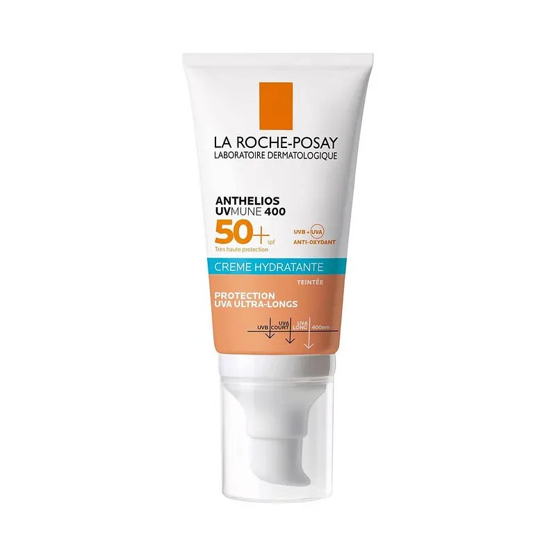 LA ROCHE POSAY ANTHELIOS UVMUNE 400 SPF50+ CREME FONDANTE TEINTEE PEAUX NORMALES A SECHES 50ML