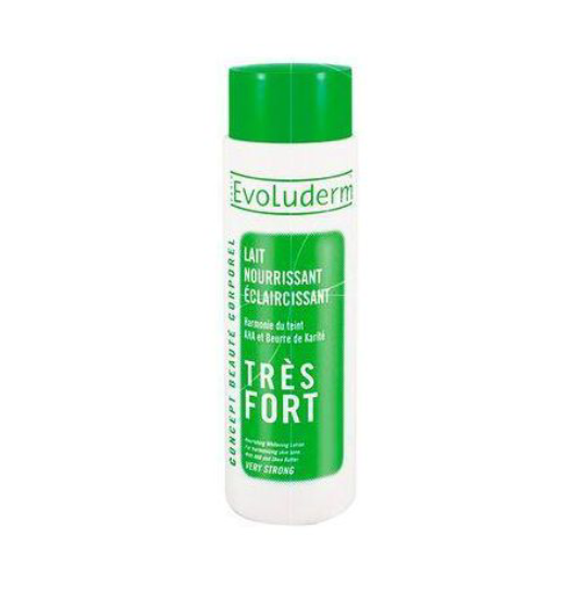 EVOLUDERM LAIT ECLAIRCISSANT TRES FORT VERT 500ML