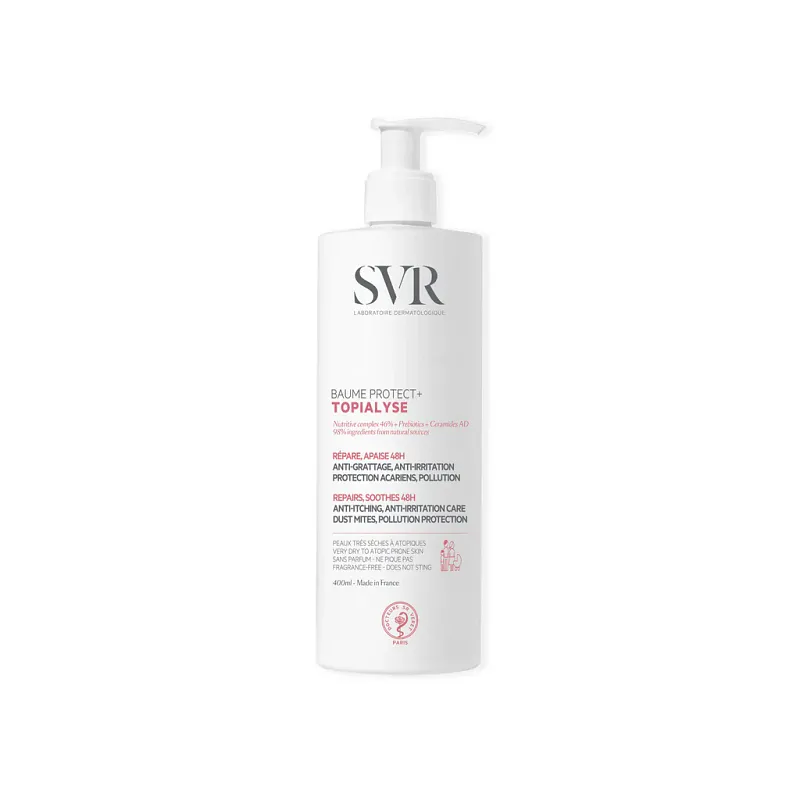 SVR BAUME PROTECT + TOPIALYSE ANTI GRATAGE ANTI-IRRITATION 400ML