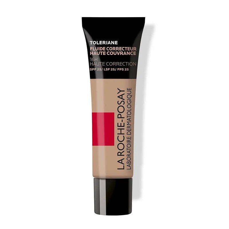 LA ROCHE POSAY TOLERIANE FLUIDE CORRECTEUR HAUT COUVRANCE SPF25 N13 BEIGE SABLE 30ML