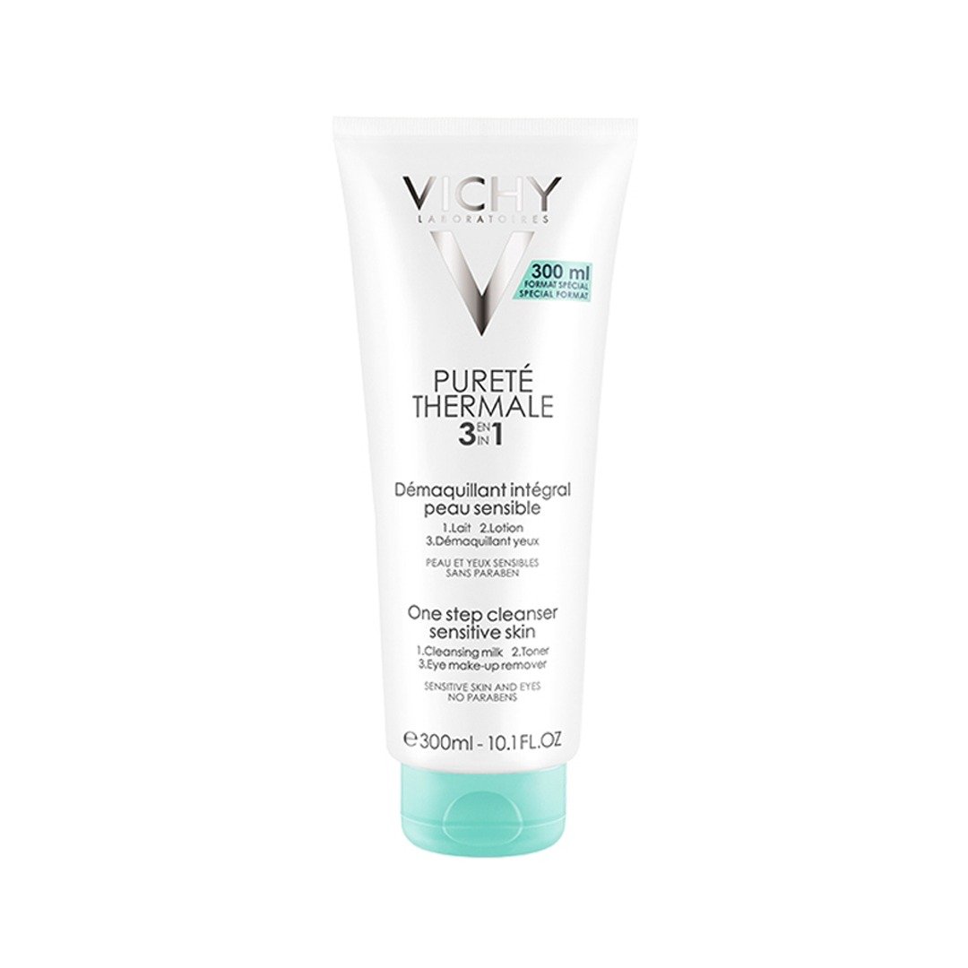 VICHY PURETE THERMALE 3EN1 DEMAQUILLANT INTEGRAL PEAU SENSIBLE 300ML