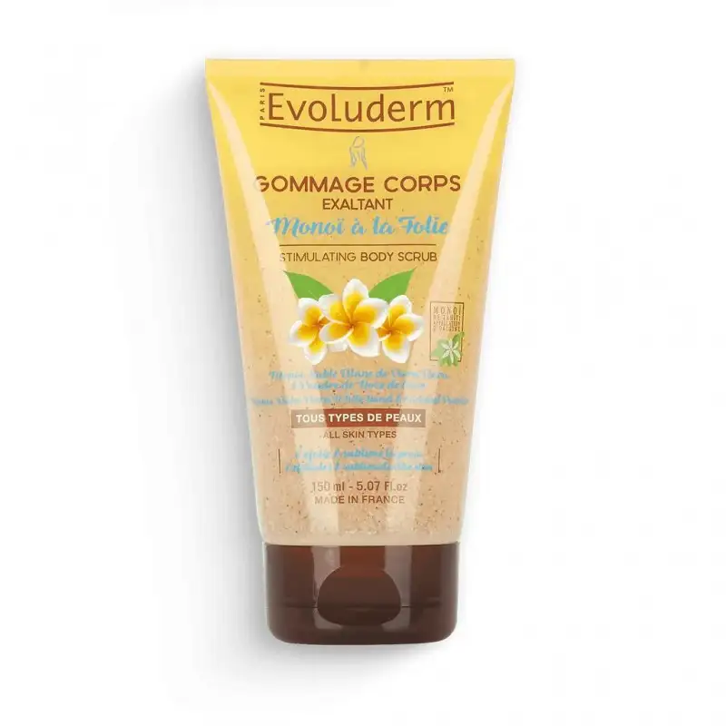 EVOLUDERM GOMMAGE CORPS EXALTANT MONOI A LA FOLIE 150ML
