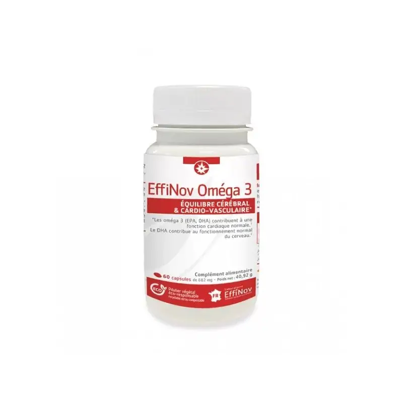 EFFINOV OMEGA 3 B60 CAPSULES