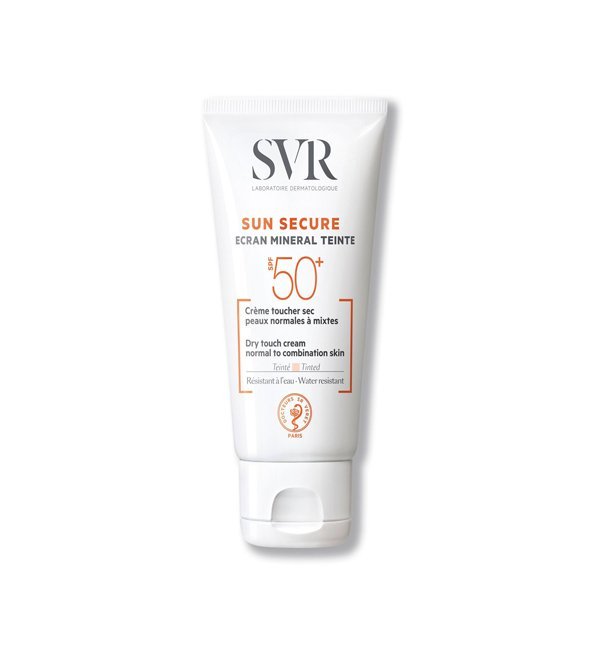 SVR SUN SECURE ECRAN MINERAL TEINTE SPF50+ PEAUX NORMALES A MIXTES 50ML