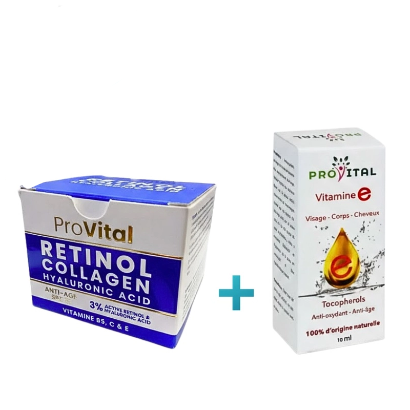 PRO-VITAL PACK CREME RETINOL 50ML + SERUM RETINOL 10ML