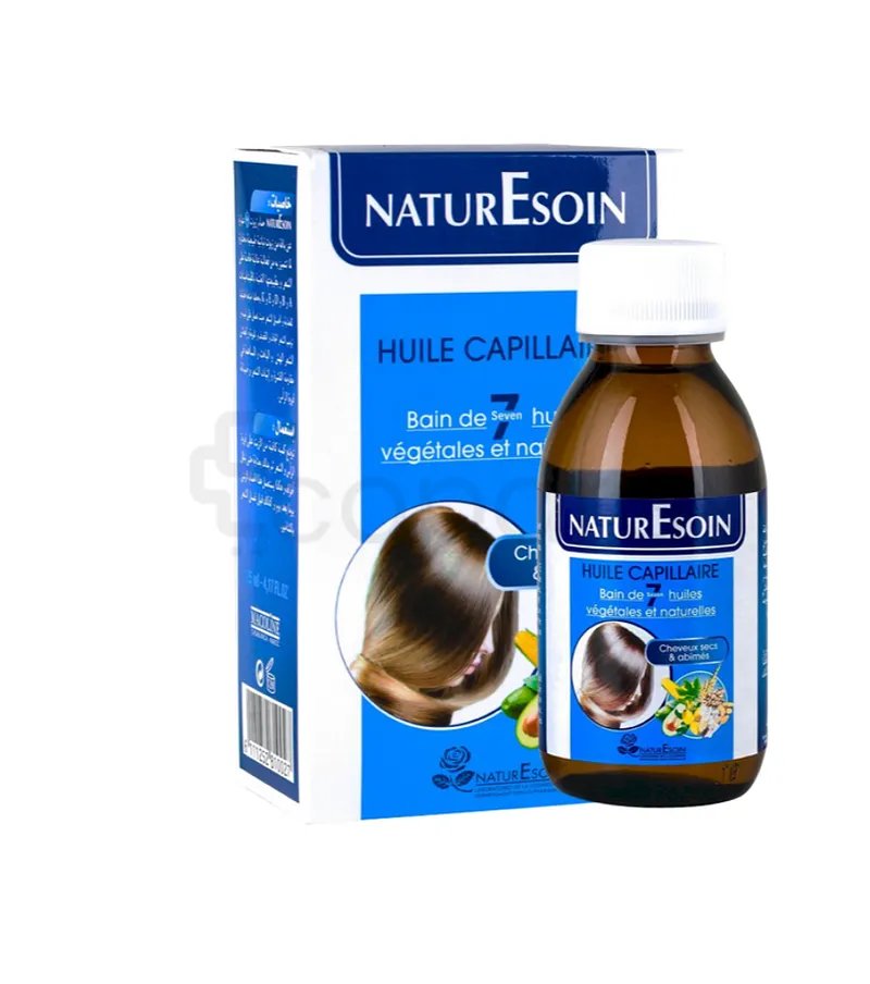 NATURESOIN 7 HUILE CAPILLAIRE CHEVEUX SECS ET ABIMES 125ML
