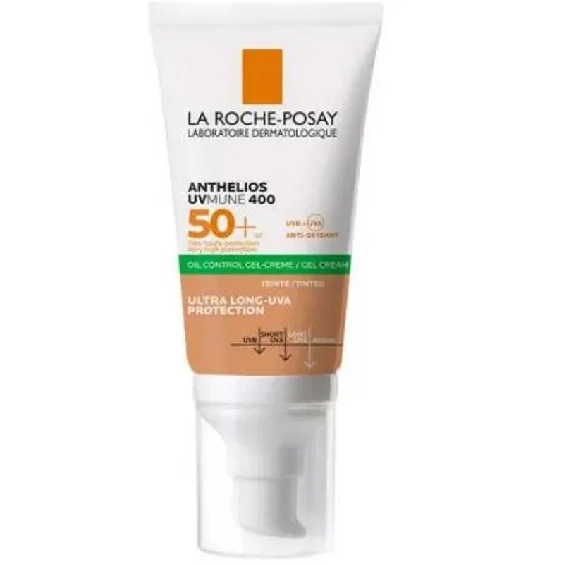 LA ROCHE POSAY ANTHELIOS UVMUNE 400 GEL-CREME OIL CONTROL TEINTE SPF50+ 50ML