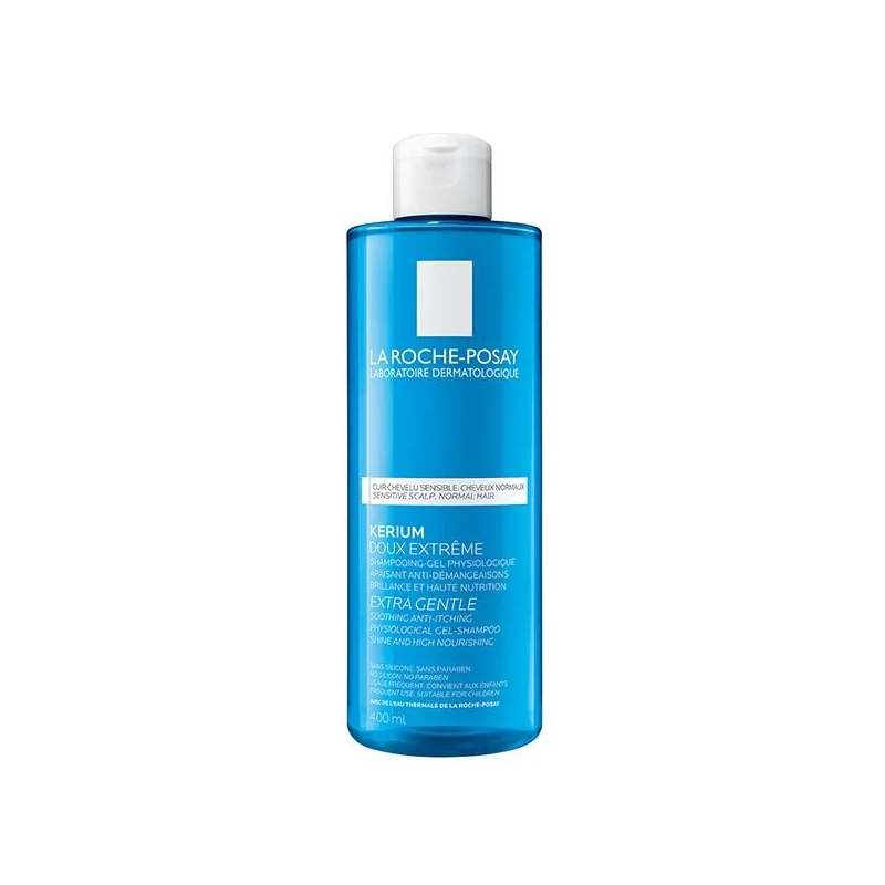 LA ROCHE POSAY KERIUM DOUX SHAMPOING APAISANT CUIR CHEVELU SENSIBLE 400ML