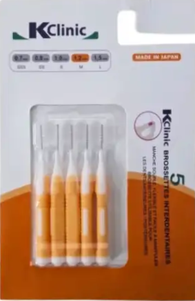 KCLINIC BROSSETTES INTERDENTAIRES 1.2 MM TAILLE M B5
