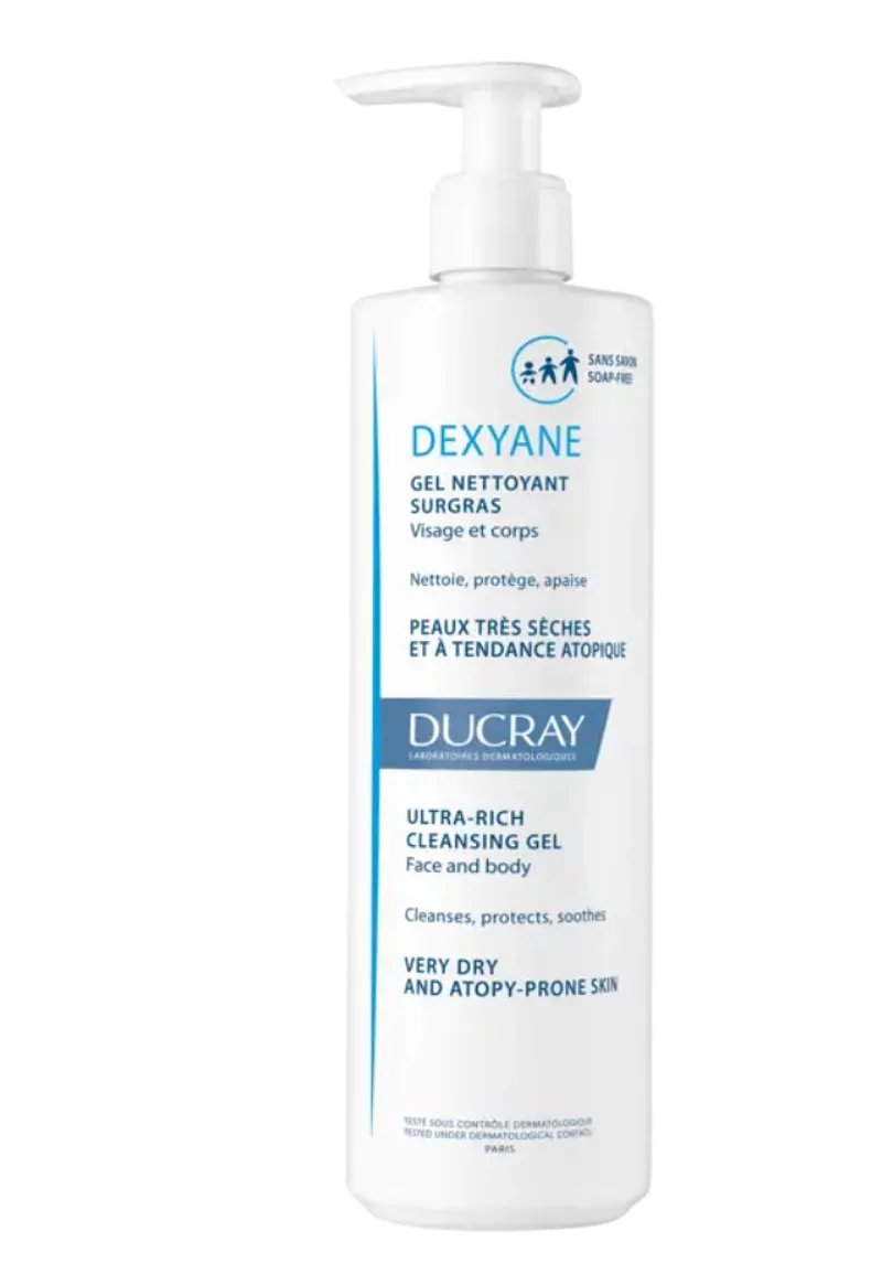 DUCRAY DEXYANE GEL NETTOYANT SURGRAS 400ML