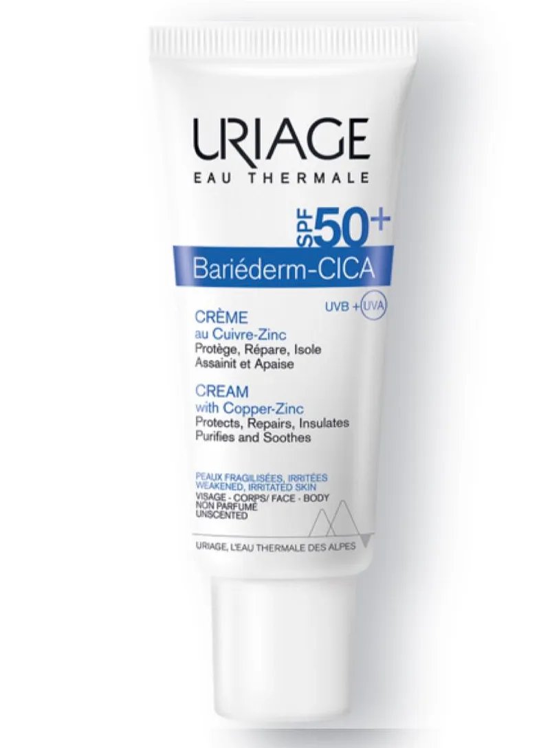 URIAGE BARIEDERM CICA-CREME REPARATRICE SPF50+ 40ML