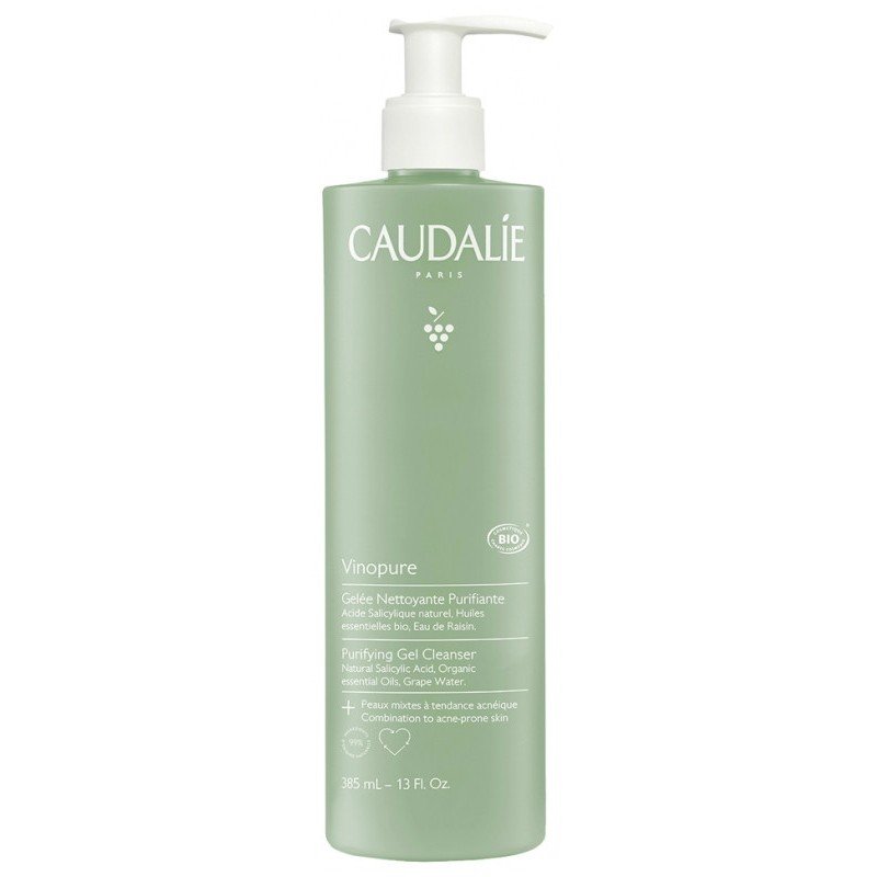 CAUDALIE VINOPURE GELEE NETTOYANTE PURIFIANTE 385ML REF 406A