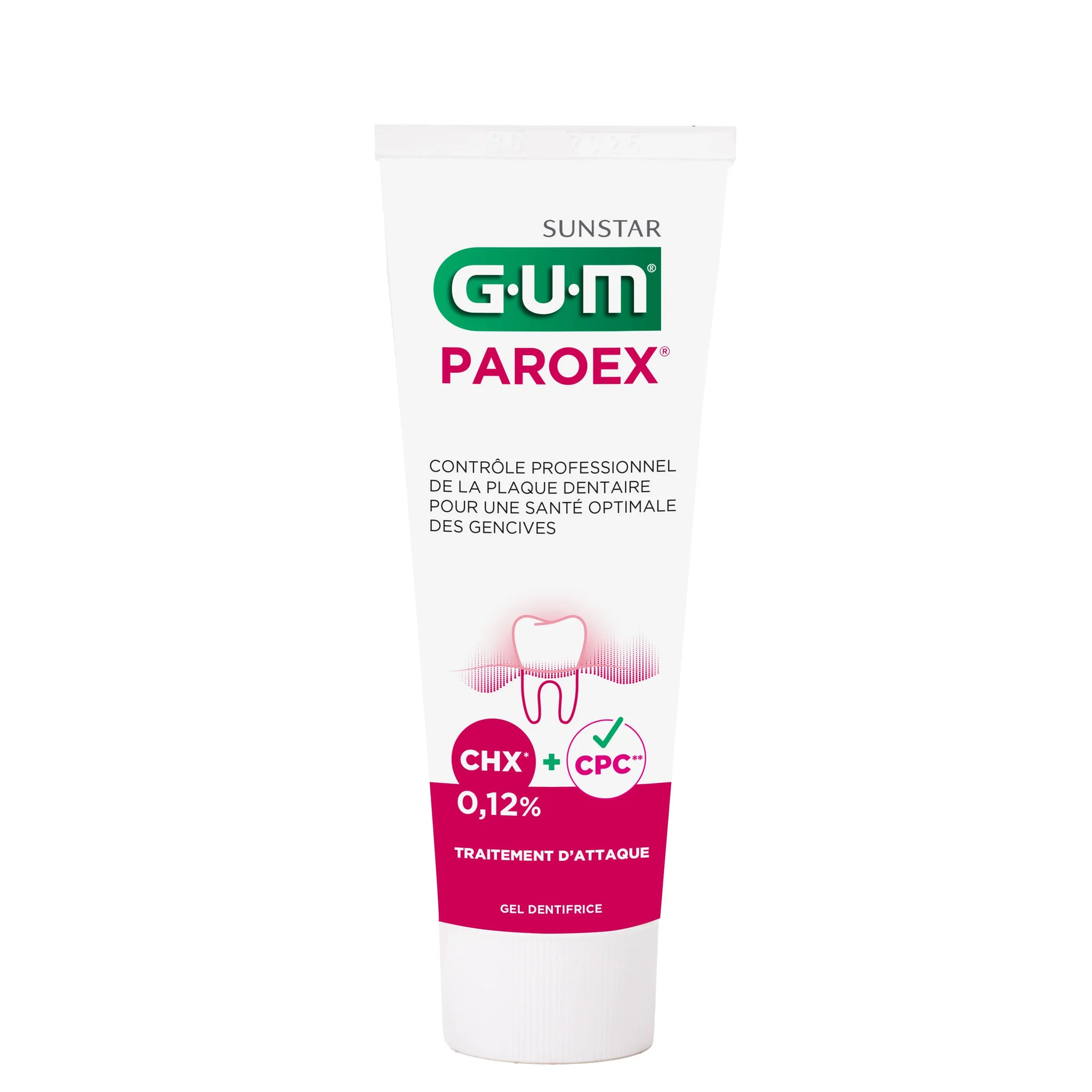 GUM BUTLER DENTIFRICE PAROEX REF 1770