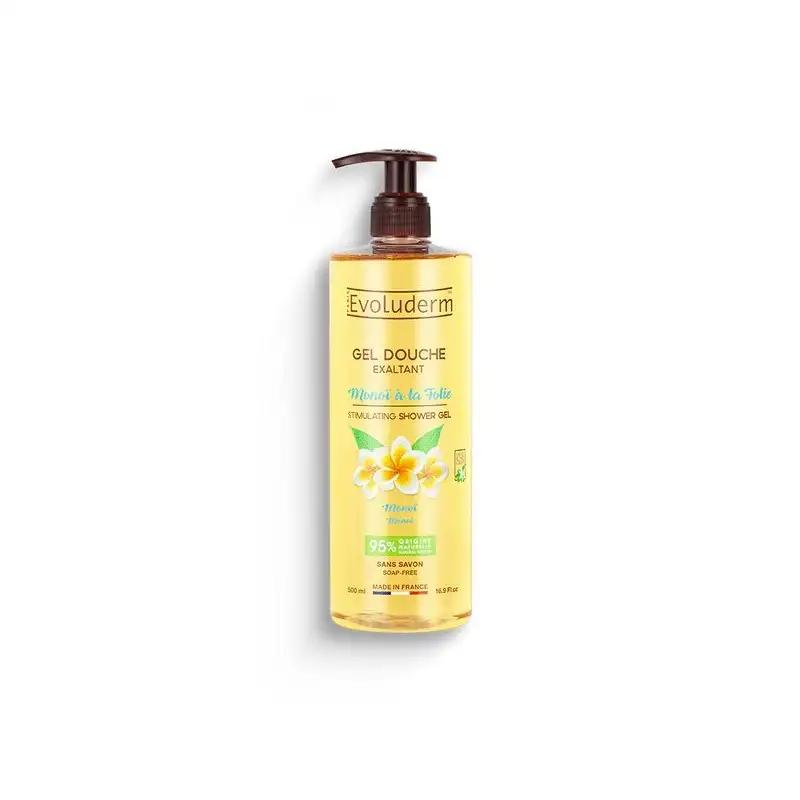 EVOLUDERM GEL DOUCHE EXALTANT MONOI A LA FOLIE 500ML