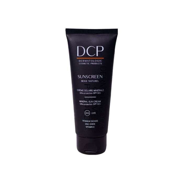 DCP SUNSCREEN CREME SOLAIRE MINERALE BEIGE NATUREL SPF50+ 50ML