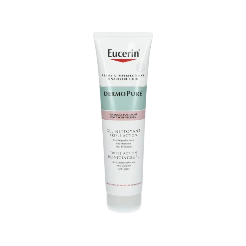 EUCERIN DERMOPURE GEL NETTOYANT TRIPLE ACTION 150ML