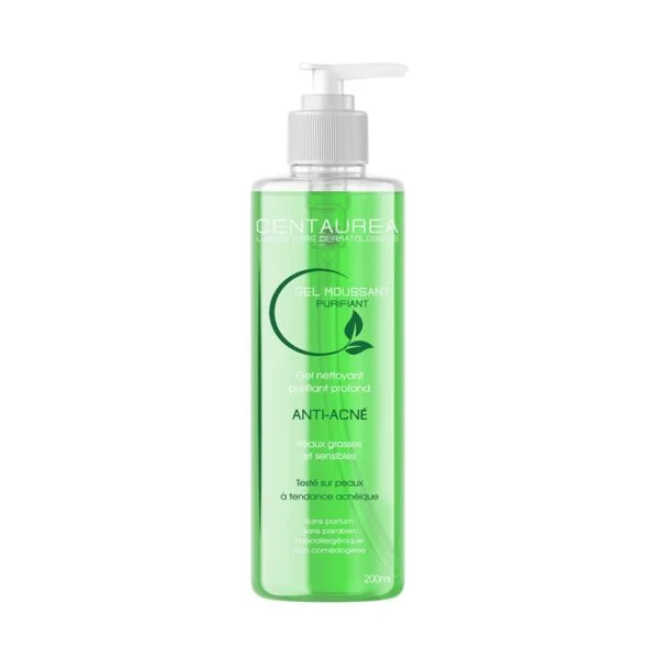CENTAUREA GEL MOUSSANT PURIFIANT ANTI-ACNE 200ML