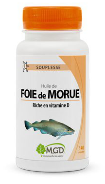 MGD HUILE DE FOIE DE MORUE B140 CAPSULES