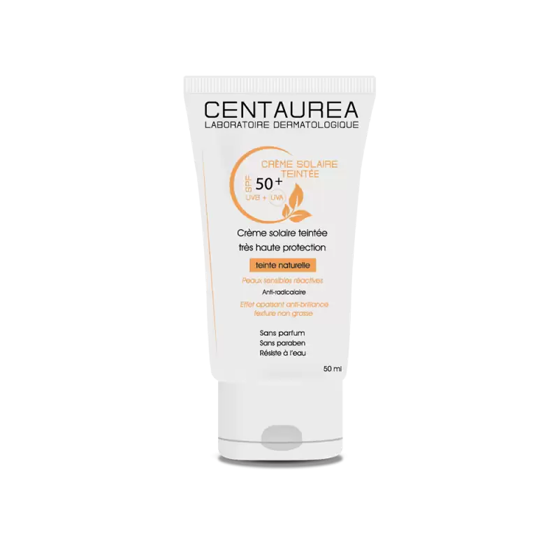 CENTAUREA CREME SOLAIRE TEINTEE SPF50+ 50ML