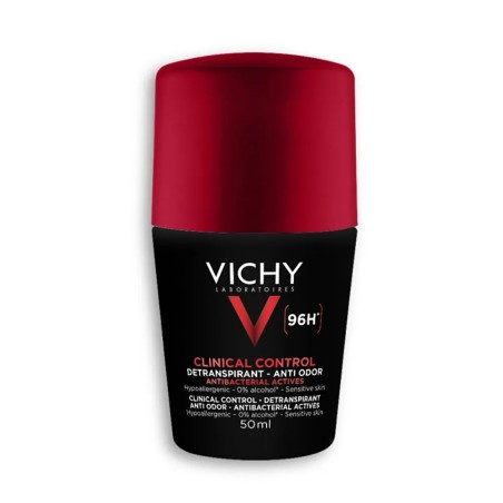 VICHY DEODORANT CLINICAL CONTROL 96H TRANSPIRATION EXCESSIVE HOMME